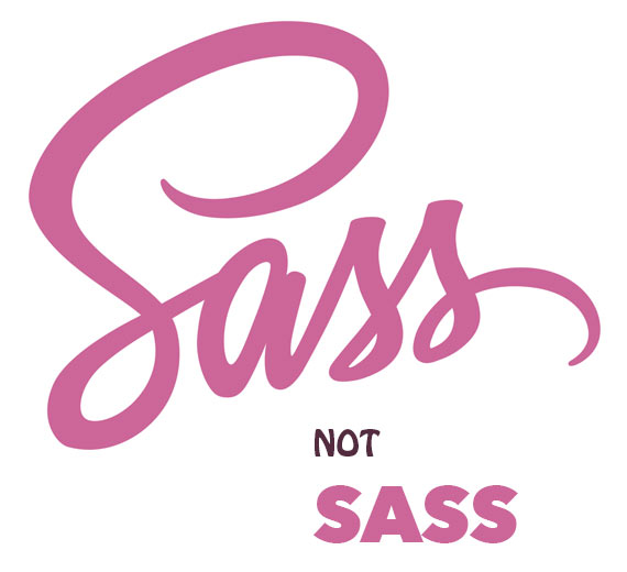 it's Sass not SASS